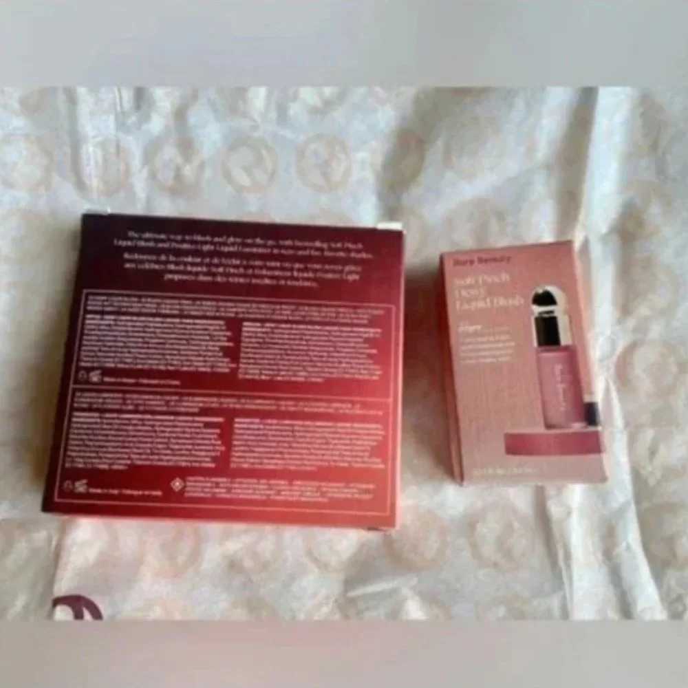 NWT Rare Beauty by Selena Gomez Blush & Glow 4-Piece Mini Set + Hope Blush